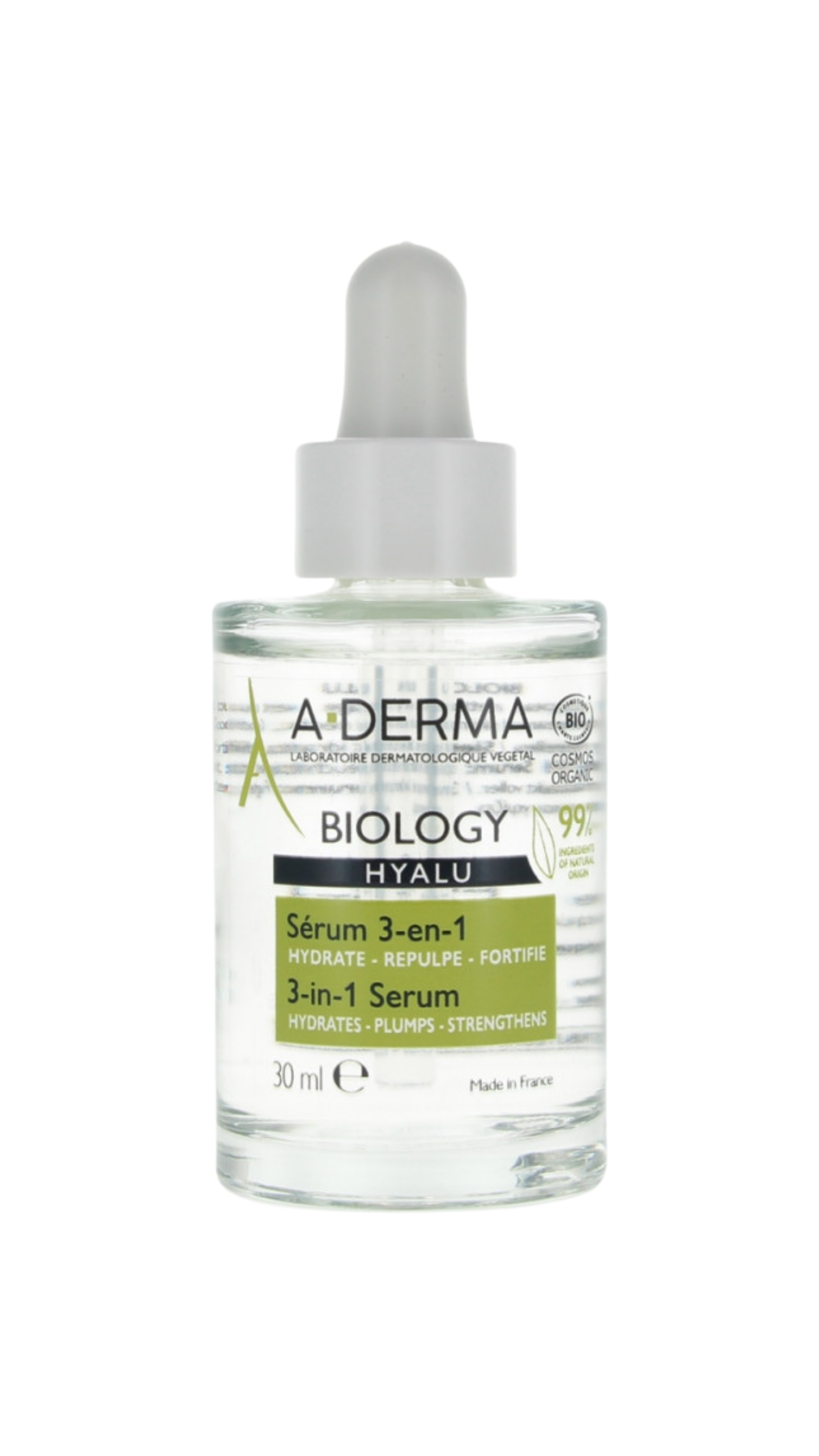 A-Derma Biology Hyalu Serum 3-En-1 30ml