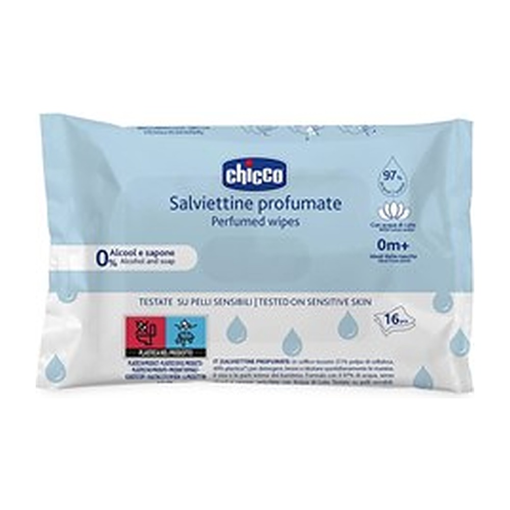 Perfumed Cleansing Wipes 16pcs