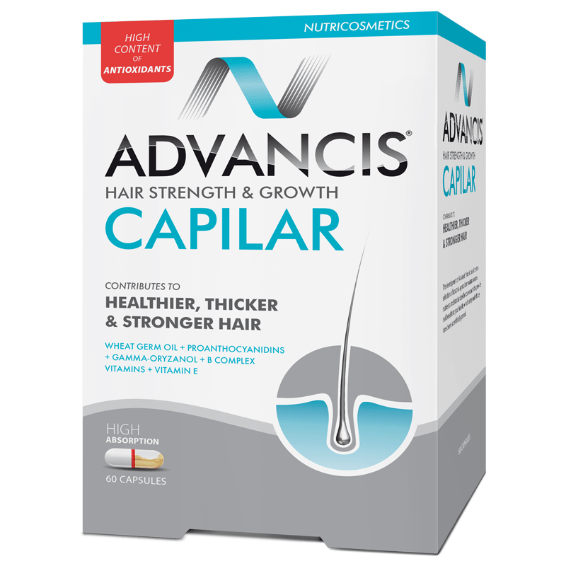 Advancis Hair Capilar S&G – 60 Capsules