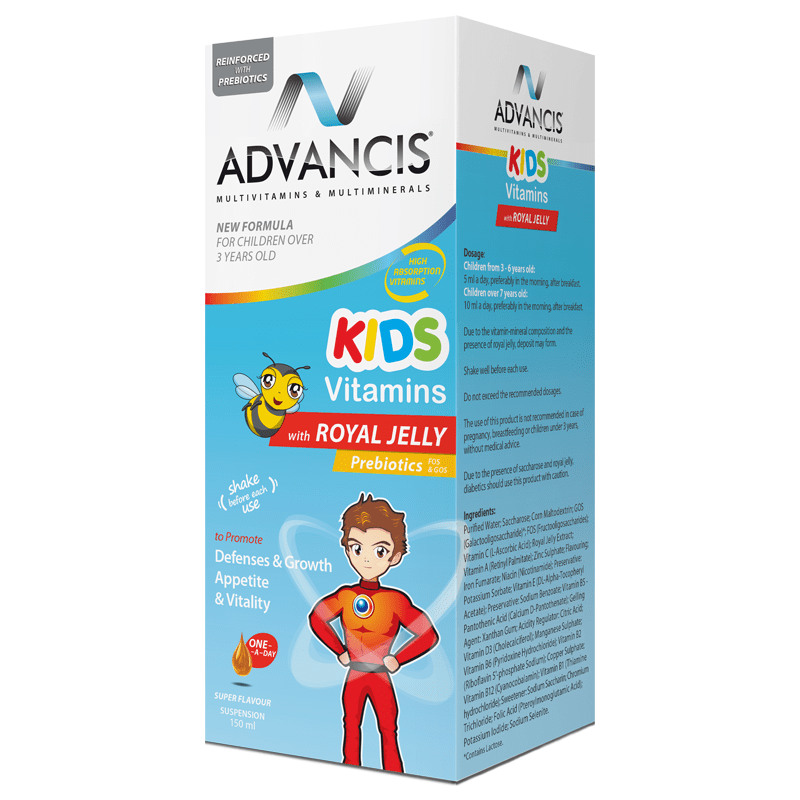 Advancis Kids Royal Jelly Syrup – 150 ml