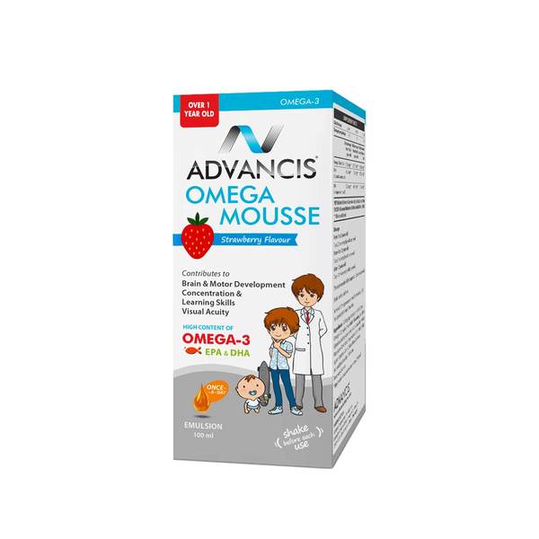 Advancis Omegamousse Strawberry – 100 ml