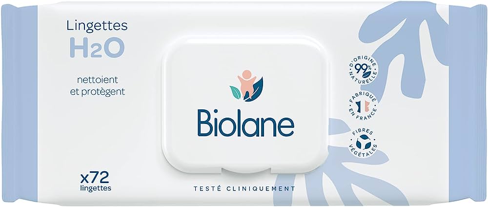 Biolane Cleansing Wipes x 72 - 72 Lingettes Epaisses