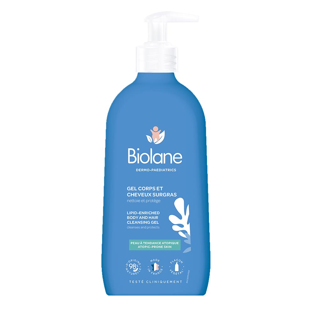 Biolane Shampoo 2 In 1 Atopic skin - Bio Shampoing 2 En 1 Surgras (350 ml)