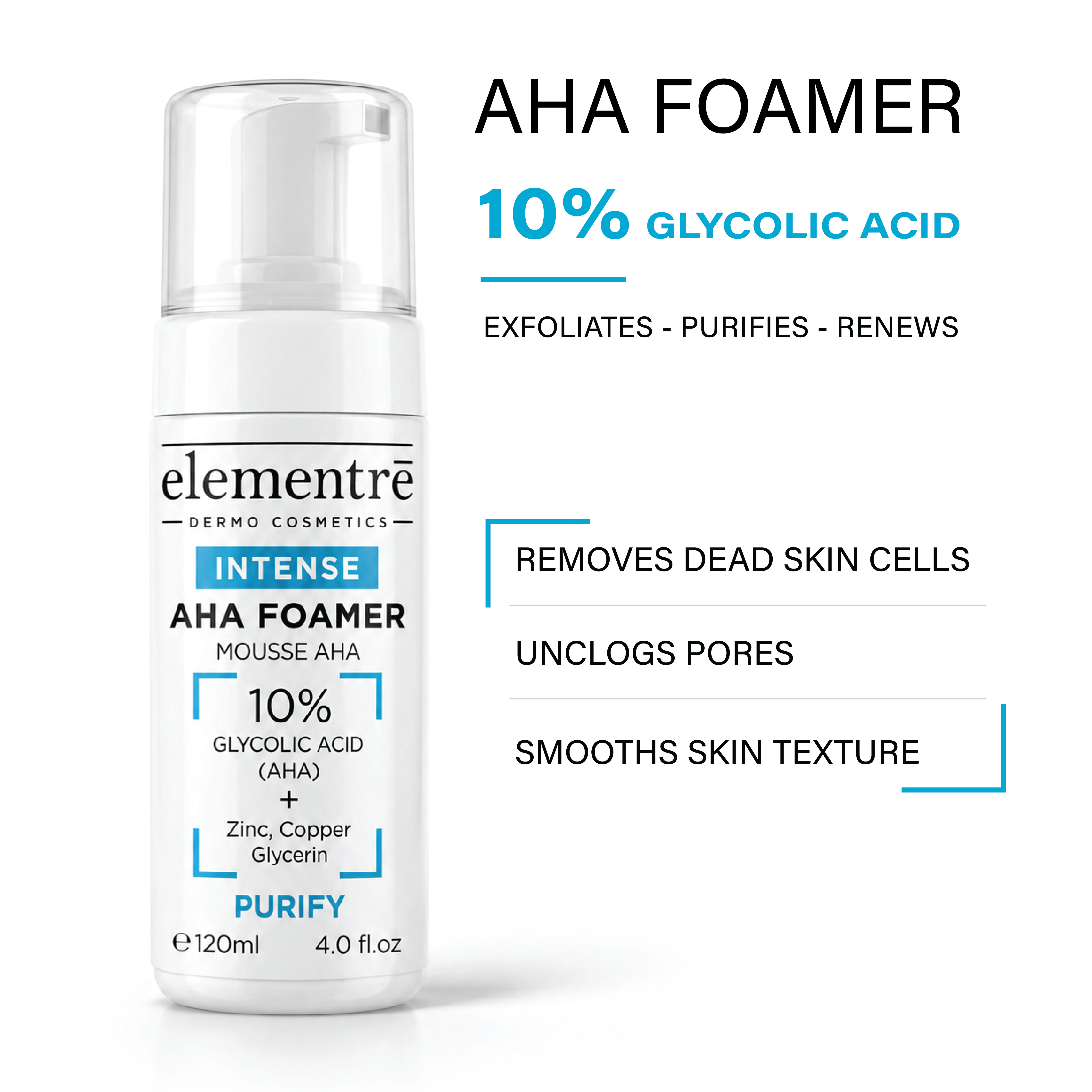 10% AHA Foamer 120ml