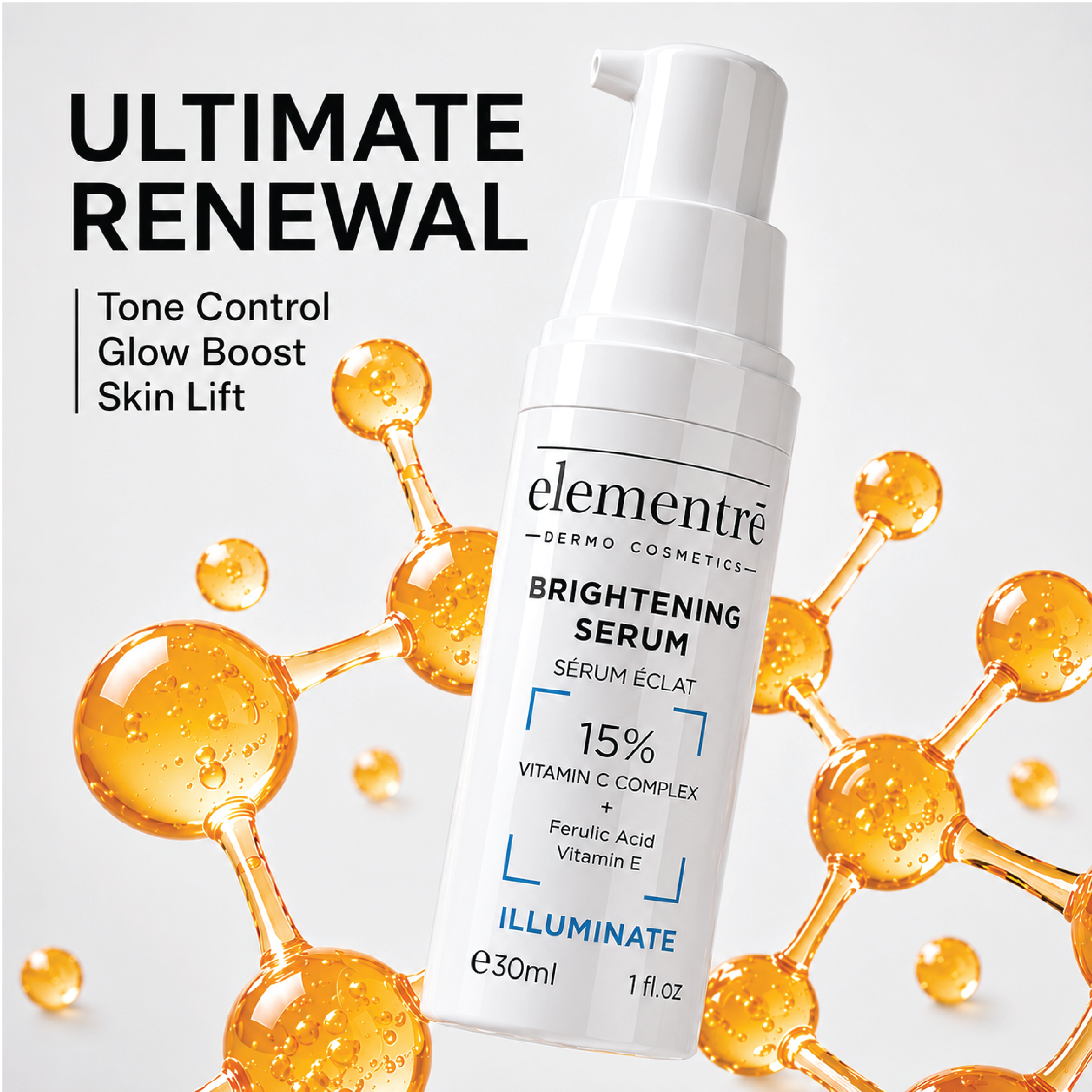 15% Vit. C Comp Ferulic + Vit E Brightening Serum 30ml