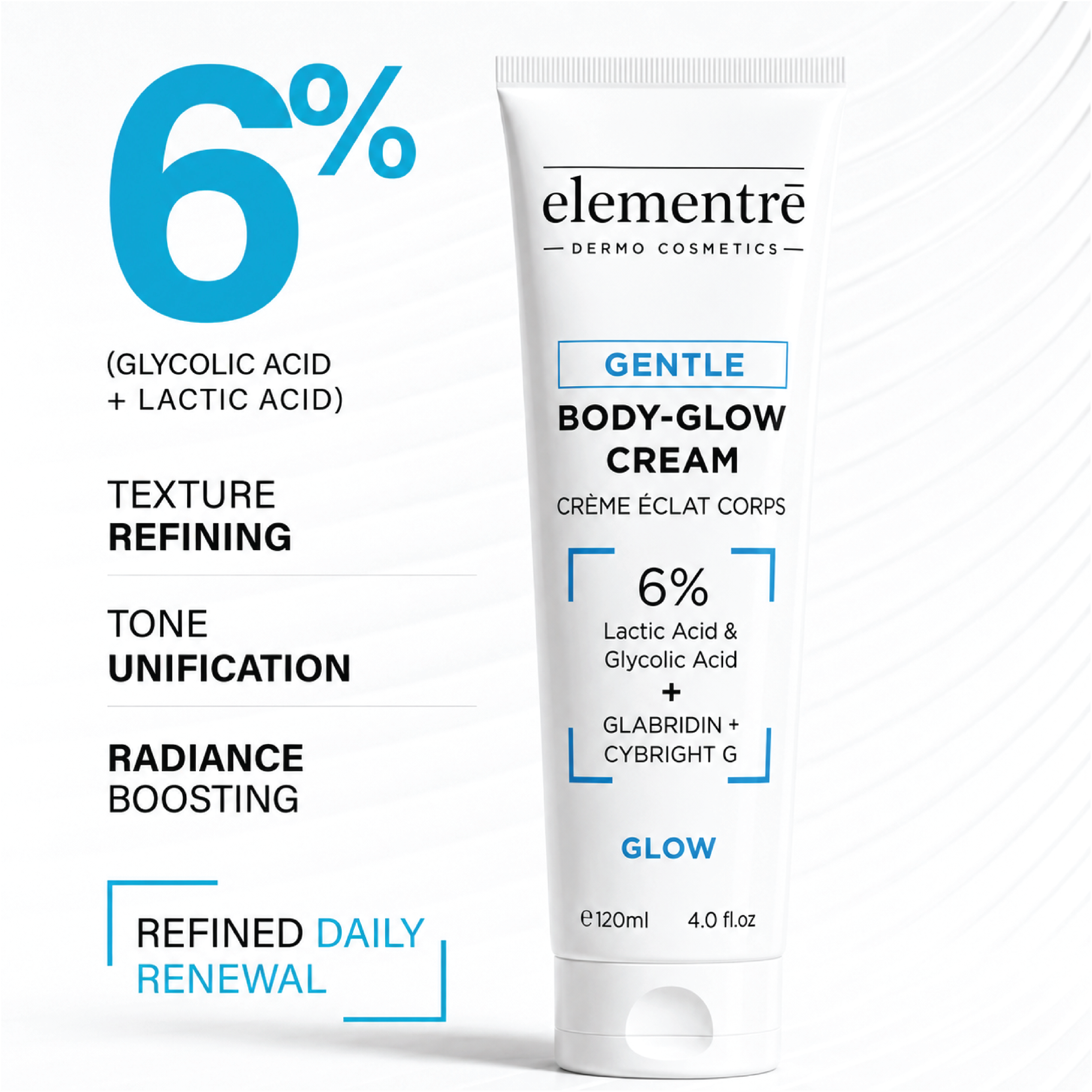 6% Lactic & Glycolic Body & Intimate Glow 120ml