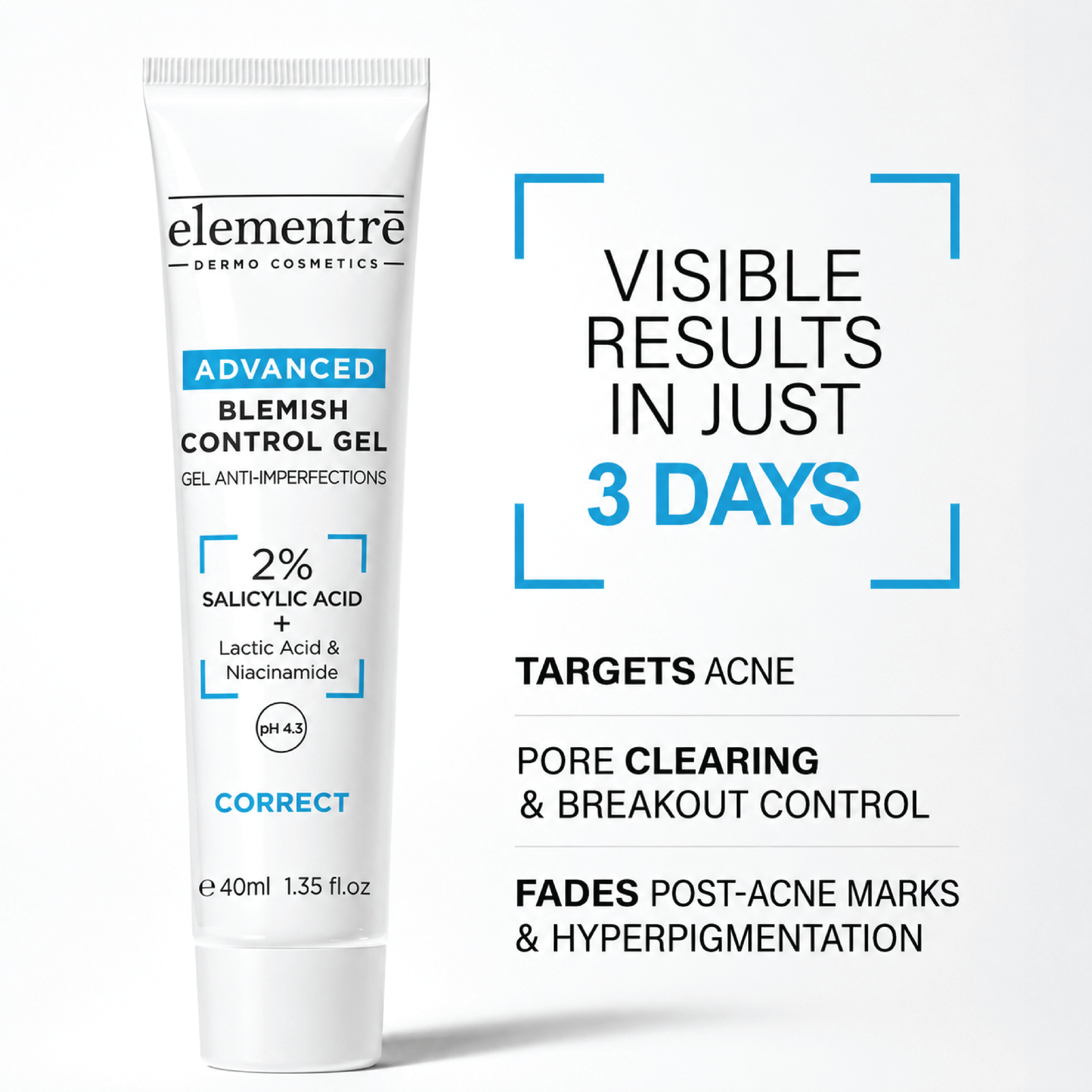 6% Sal-Lac-Nia Blemish Control Gel 40ml