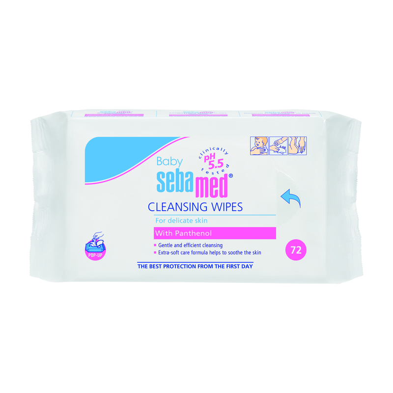 Sebamed Baby Wet Wipes Duo Pack – 2 x 72 wipes