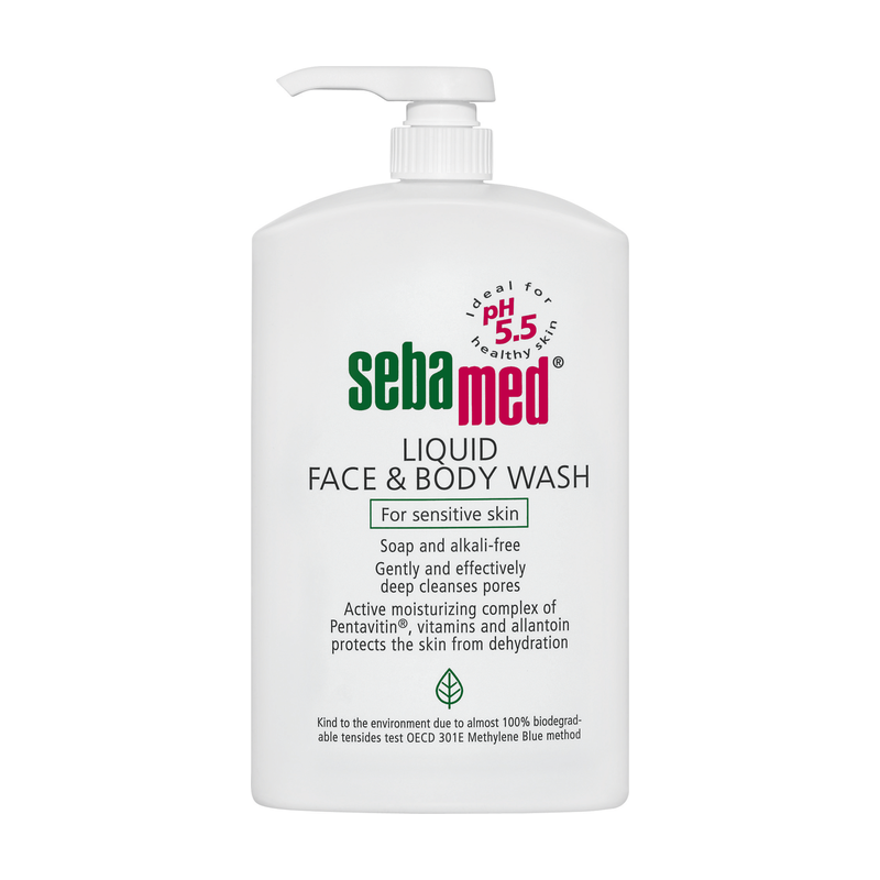 Sebamed Liquid Face & Body Wash with Pump – 300 ml