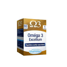 VTML OMEGA 3 EXCELLIUM-60 CAPS